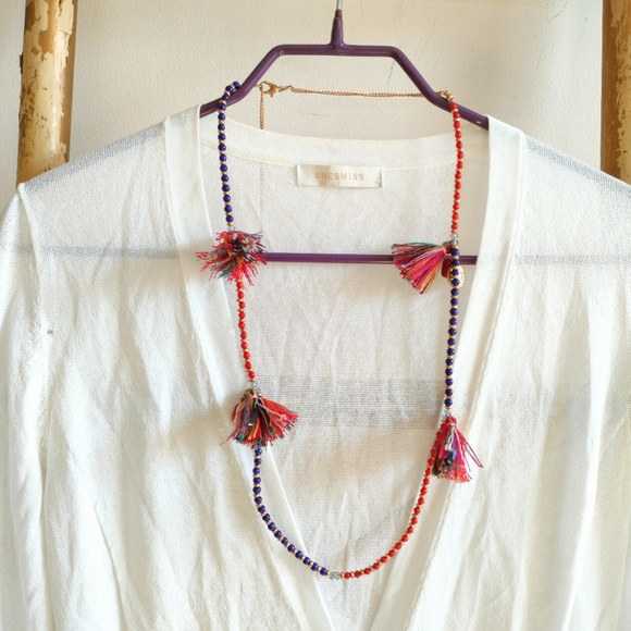 Long Tassel Necklace - Picture 14 of 14